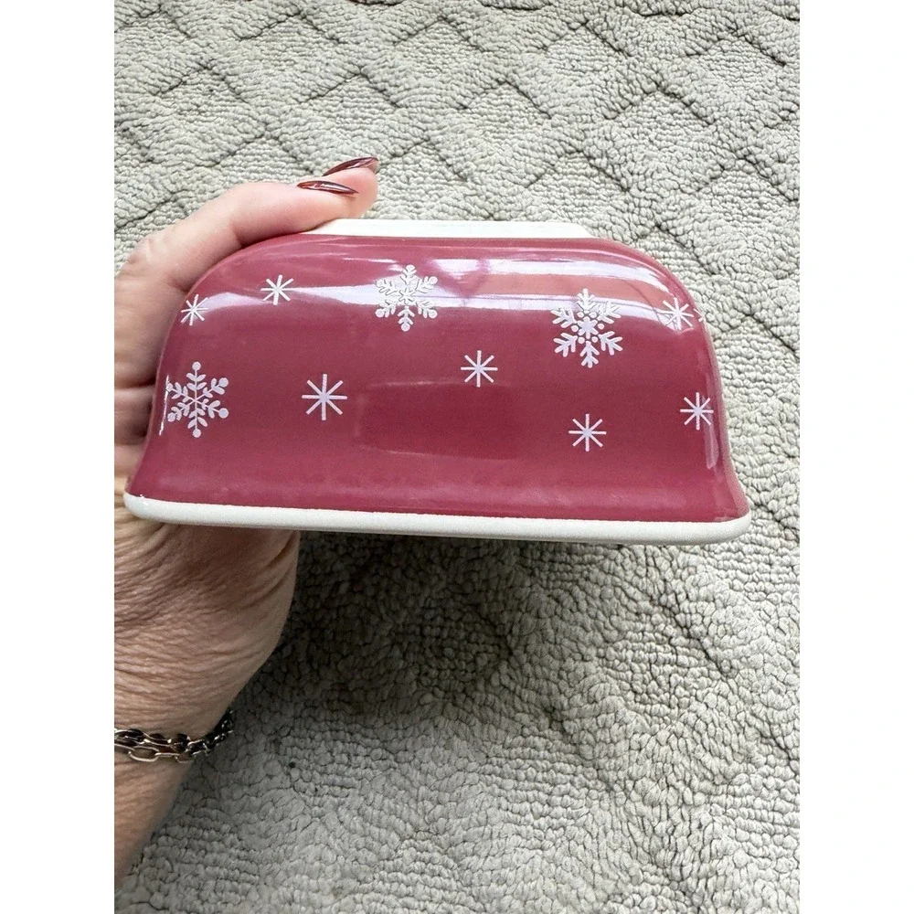 Longaberger All The Trimmings Candy Dish Christmas Themed